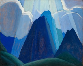 The 1929 Lawren Harris oil painting Mountain Sketch (1929) will be on offer at the Jun 1, 2022 Heffel Auction.  It has an estimate of $500,000 to $700,000.