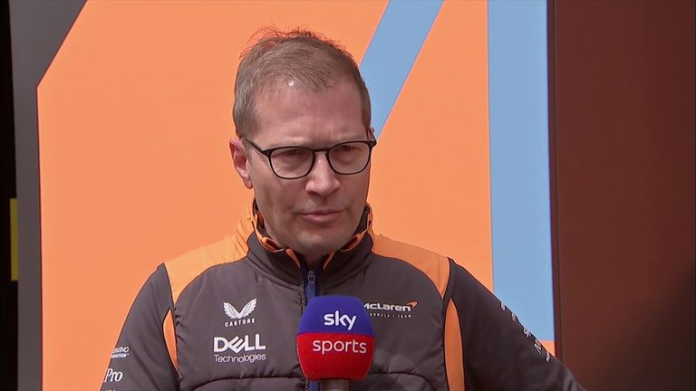 Team principal Andreas Seidl says McLaren will be 