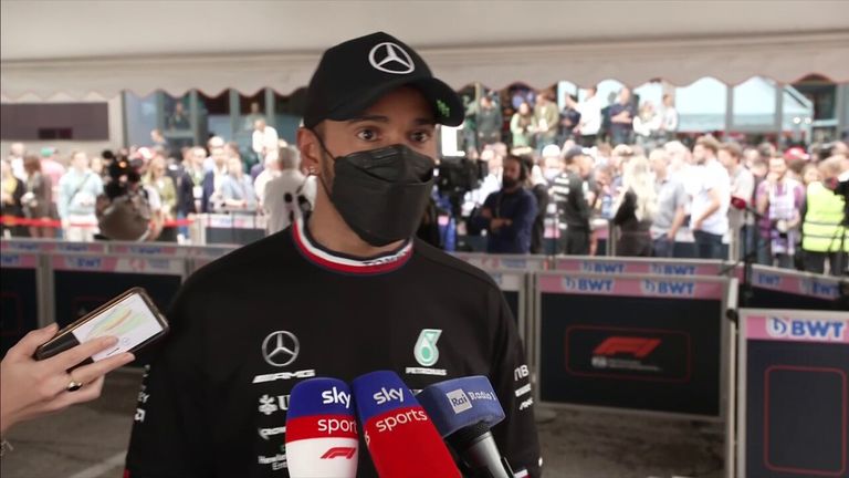Lewis Hamilton says that Mercedes is working hard to put things right as their difficult start to the season continued in the Sprint Race at the Emilia-Romagna GP.