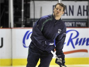 Ryan Johnson, GM of the Abbotsford Canucks and director of player development in Vancouver.