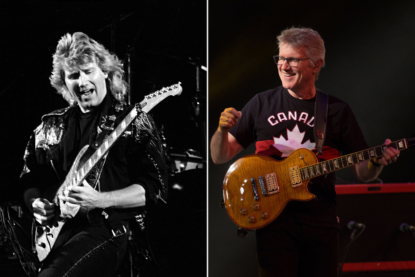“I remember being a bit freaked out at the Rik Emmett show at the CNE in 1989, with the stage about two feet above my head.  It was such a big production and when there's such a big stage, the band's movement has to be big also to entertain everyone in the stadium, it is a bit more intense.  Musicians were running all over the stage and I was trying to get a good angle.  Thirty years later and the show at the Regent Theater in Oshawa was so different, more intimate and Rik looked so relaxed and happy on stage.”