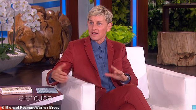 Ellen DeGeneres applauded Roberts for her bravery and said everyone should 