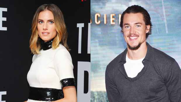 Allison Williams and Alexander Dreymon side by side