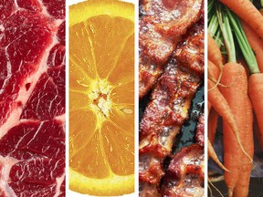 Stewing beef, oranges, bacon and carrots are among groceries that saw big price increases.
