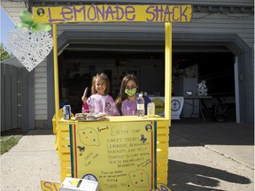 Three months after the death of her daughter Bella Rose Desrosiers, Melissa Desrosiers and her daughter Lily, 5, carried on Bella Rose's tradition of hosting a lemonade stand in support of art therapy at the Stollery Children's Hospital.