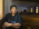 Award-winning Black history.  Lana Talbot, heritage co-ordinator at the Sandwich First Baptist Church, is pictured in the historic church on Friday, March 4, 2022.