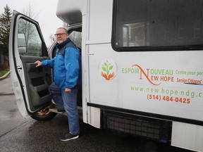 Gerry Lafferty, executive director of the New Hope Senior Citizens' Centre, says several day trips for seniors will have to be canceled as the bus is repaired.