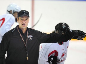 Vancouver Giants coach Michael Dyck.