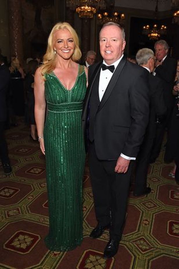 Michelle Mone photographed with Doug Barrowman