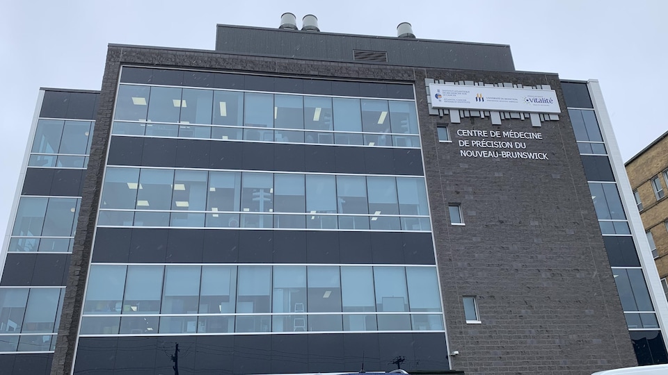 The New Brunswick Center for Precision Medicine building.