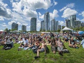 Thousands enjoy music at the TD Vancouver International Jazz Festival at David Lam Park in 2016.