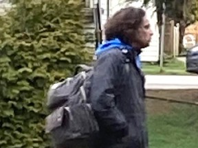 Vancouver Police today released images of a man they are seeking after an indecent act at Langara College.