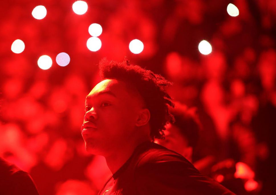 NBA rookie of the year Scottie Barnes eased back into the Raptors lineup and contributed Saturday, after missing two games with an ankle injury.  He could be in line for a bigger role in Monday's do-or-die Game 5 in Philadelphia.