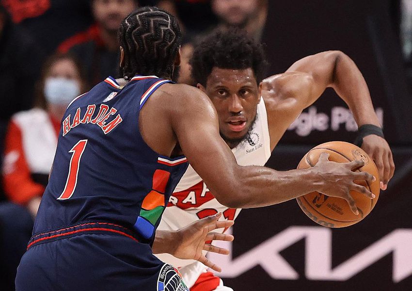 James Harden was on his game and Thaddeus Young and the Raptors couldn't counter in a season-ending Game 6 loss to the Sixers at Scotiabank Arena.