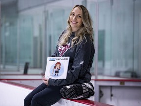Alison Haenlin, a former uOttawa women's hockey player who grew up in Cumberland as a trailblazer, the only girl on boys contact hockey teams.