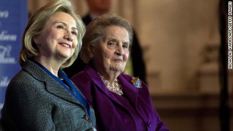 Hillary Clinton: Madeleine Albright "viscerally understood the value of freedom"