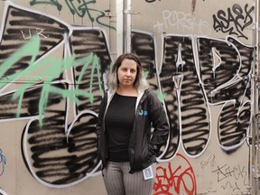 Union Gospel Mission worker Nicole Mucci in Vancouver's Downtown Eastside.