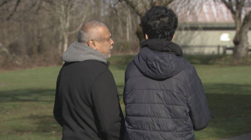 Click to play video: 'Father and son talk after teen with autism is attacked'