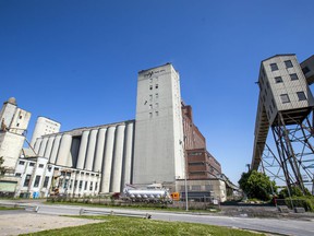 The former Five Roses mill in the Bridge-Bonaventure district south of downtown Montreal on June 27, 2019.