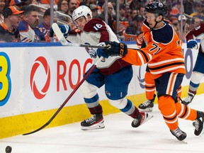 Versatile Ryan McLeod to get the push into Edmonton Oilers' top six against visiting Colorado on Friday night.
