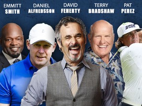 On June 6, 63-year-old David Feherty will host The Feherty Classic at Royal Ottawa Golf Club in Gatineau.  Feherty will roam the fairways with former Ottawa Senators captain Daniel Alfredsson, former NFL stars Terry Bradshaw and Emmitt Smith, and three-time PGA Tour winner Pat Perez during a nine-hole celebrity skins game — expected to raise ,000 for Ronald McDonald House and The Royal/Mental Health Care and Research.