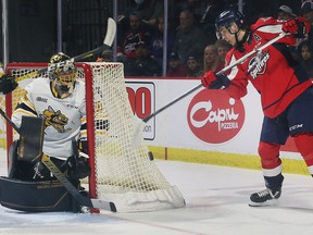 Sarnia Sting goalie Ben Gaudreau and Windsor Spitfires' center Wyatt Johnson could have traded teams had the 2019 OHL Draft played out differently.