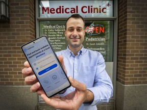 Blake Adam is CEO of Medimap, which provides information so patients can decide where and when to go to a walk-in medical clinic.