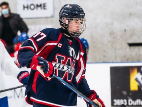 Windsor Jr. Spitfires forward Joshua Lepain was the first of five players with local ties taken in this year's OHL Draft.  Image courtesy of OHL Images / Windsor Star