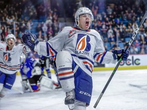 Kamloops Blazers' Logan Stankoven.