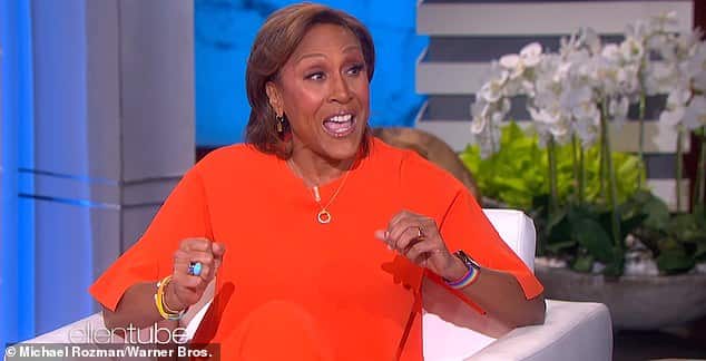 Good Morning America host Robin Roberts reveals on Monday's episode of The Ellen Show that she was afraid to interview former President Barack Obama about his changing views on marriage equality in 2012 because he hadn't yet come out as gay.