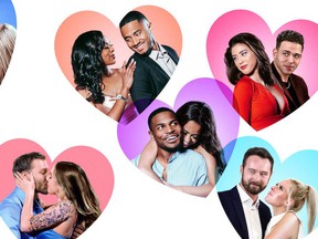 Couples from the Netflix reality dating show 