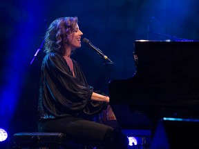 Canadian singer-songwriter Sarah McLachlan performing in Vancouver, BC, in June 2017.