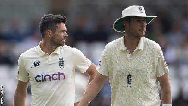 James Anderson and Stuart Broad