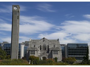 VANCOUVER: August 25, 2015.  - The Irving K. Barber Learning Center on UBC campus in Vancouver.  VANCOUVER, August 25, 2015. (Jenelle Schneider/PNG staff photo) (for SUNstory by Tracy Sherlock). [PNG Merlin Archive] ORG XMIT: POS2015082615255857