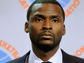Keyon Dooling attends a press conference after the NBA and NBA Player's Association met to negotiate the CBA at The Helmsley Hotel on November 10, 2011 in New York City.