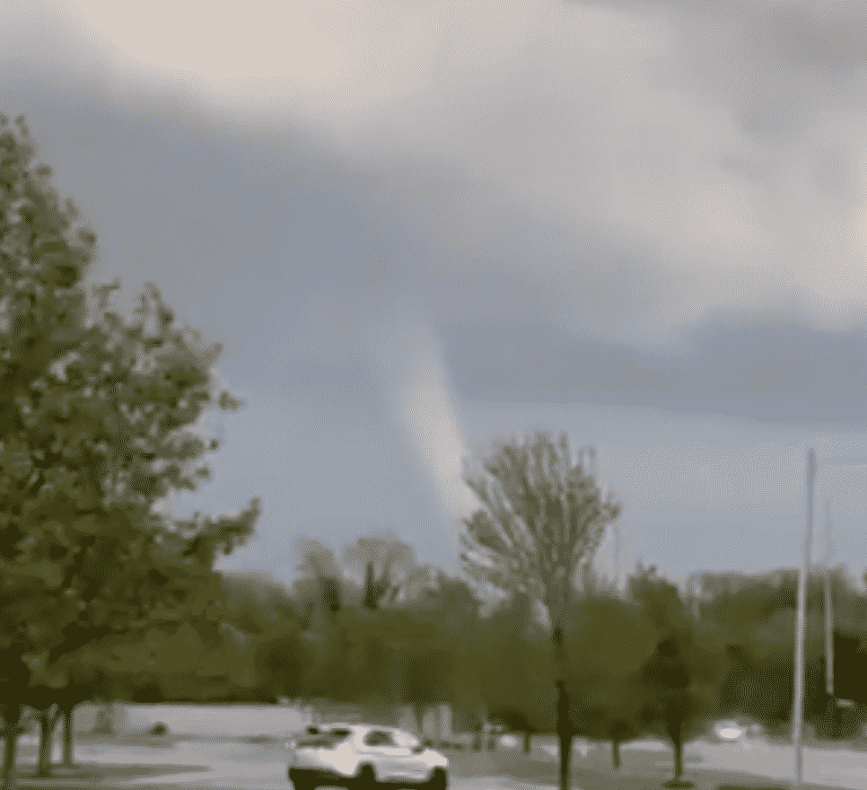 Friday night tornado in Butler County - photo courtesy of KWCH