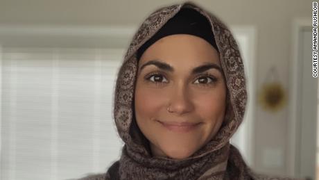 Amanda Rushlow says she converted to Islam in January.  The born-and-raised Catholic says a conversation with a Muslim friend opened her eyes to faith.