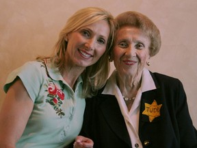 Holocaust survivor Ann Kazimirski is seen with her daughter, Heidi Berger, in this undated picture that first ran in the Montreal Gazette in August 2006.