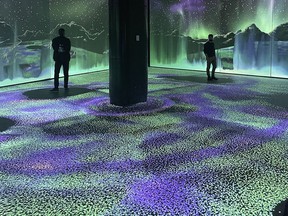 The Quantum Sandbox at Telus Spark plunges you into the world of the subatomic.  COURTESY: TELUS SPARK
