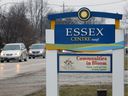Essex Center sign on Maidstone Avenue is shown Jan. 14, 2020.