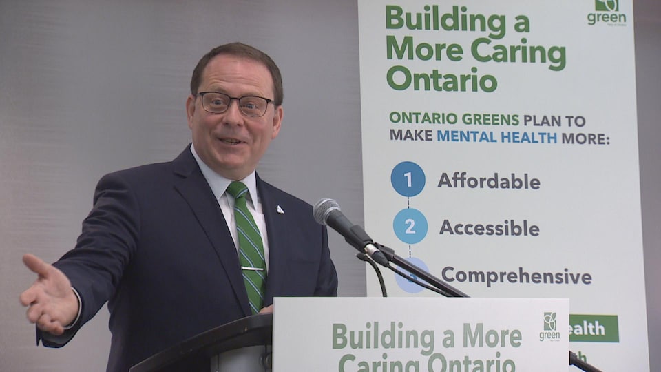 Mike Schreiner, Leader of the Ontario Green Party.
