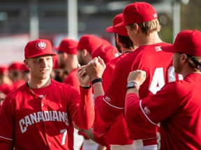 Vancouver Canadians infielder/outfielder Trevor Schwecke (No. 7).  He was a 2019 13th round draft pick of the Toronto Blue Jays and he's been one of the C's best hitters in the early part of this season.
