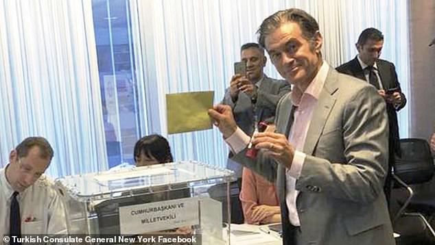 Dr. Oz, who has dual citizenship in the U.S. and Turkey, received backlash for voting in the 2018 Turkish election. Former Trump Secretary of State Mike Pompeo said of the revelations: "That raises in my mind a lot of judgments about his priorityThis isn't about whether it's lawful, it's about who is best suited to be the next United States senator from Pennsylvania that's been represented by a patriotic American conservative for an awfully long time,' t