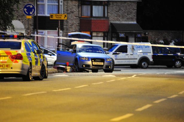 Police cordoned off parts of Banks Road in 2015