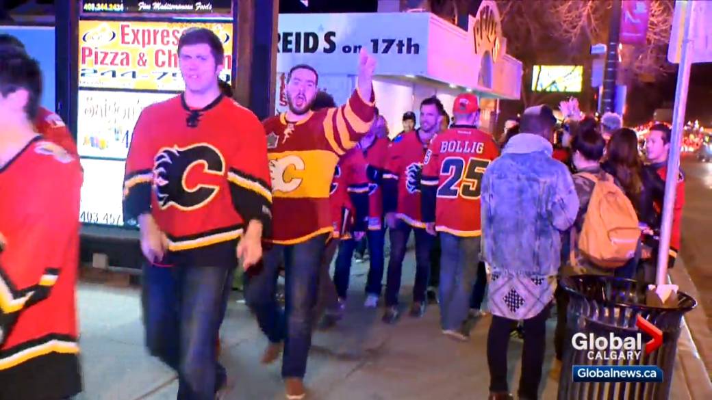 Click to play video: 'Calgary Police ask Calgarians to be respectful during Flames playoff run'