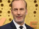 Bob Odenkirk arrives for the 71st Emmy Awards at the Microsoft Theater in Los Angeles, Sept.  22, 2019.