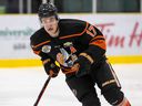 Sean Donaldson has scored 25 goals in 26 games with the Nanaimo Clippers this season, scoring him for first in the BC Hockey League.