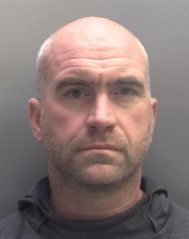 Tony Hutton, 42, was jailed for four years