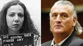 Amy Fisher and Joey Buttafuoco.  NYS DEPT.  OF CORRECTIONS/ GETTY IMAGES
