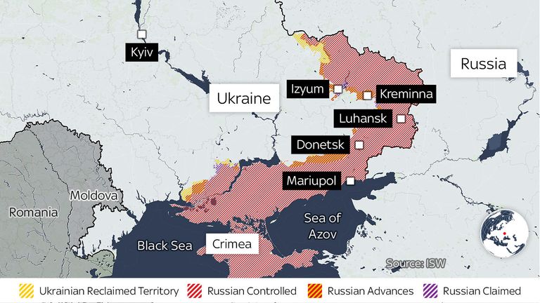 ukraine map 